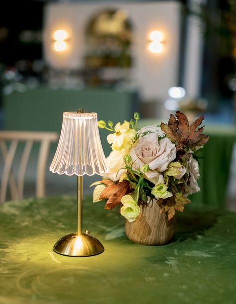 Every table deserves perfect lighting, and our Chrissy Gold Table Lamp couldn't be dreamier ✨️⁠
.⁠
.⁠
#okrentals #oklahomarentals #weddingrentals #eventrentals #okcrentals #oklahomaweddings #oklahomaevents #okcweddings #okcevents #corporateevent #weddings #weddingdecor #weddinginspo #eventinspo #tulsarentals #tulsaevents Wedding Lamp Centerpieces, Table Lamps Wedding, Lamp Wedding Centerpiece, Lamp Centerpiece Wedding, Lamp Wedding Decor, Reception Gifts, Small Lamps, Indoor Event, Cordless Lamps