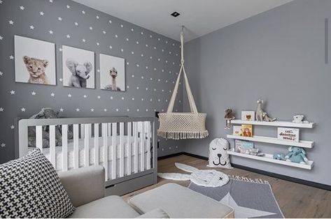 Check Out Nursery Ideas With Grey Furniture (Design Tips & Inspirations) Nursery Ideas Grey Carpet, Gray And Blue Nursery, Grey Nursery Ideas, Grey Nursery Furniture, Creative Nursery, Grey Baby Nursery, Baby Boy Room Decor, Nursery Room Inspiration, Grey Nursery