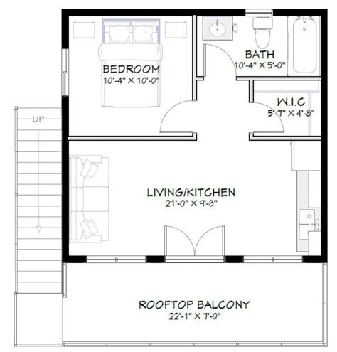 22' X 28' One Bedroom Garage Studio Apartment PDF - Etsy Australia 2 Car Garage Studio Apartment Layout, Studio Loft Apartment Floor Plan, Garage To Apartment Conversion, Studio Apartment Building Plan, Single Car Garage Studio Apartment, Loft Apartment Exterior Architecture, Studio Apartment Layout Floor Plans, Studio Apartment Plan With Dimensions, Studio Apartment Plan