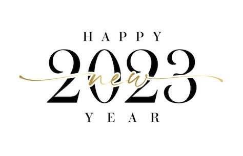 Happy new year 2023 creative elegant cal... | Premium Vector #Freepik #vector #23 #20-logo #christmas-2023 #2023 Fireworks Wallpaper, New Year Symbols, New Year Pictures, New Year Gif, Happy New Year 2024, Elegant Calligraphy, Happy Year, Vector Free Download, Year 2024