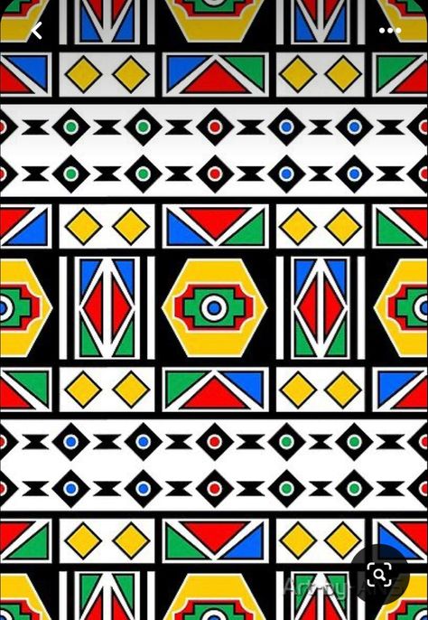 African Art Projects, Africa Art Design, South African Design, African Pattern Design, African Chic, African Colors, South African Art, Afrique Art, Green Yellow Blue