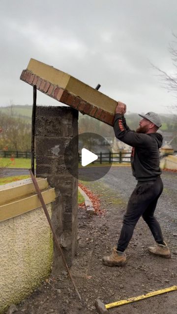 Colin reid on Instagram: "The part you don’t see… taking down bad work and making it right .
.
.
.
#stonemasonry #northernireland #selfbuild #selfbuildireland #selfbuildni #fermanagh" Masonry Building, Romabio Masonry Flat, Slipform Stone Masonry, Down Bad, Masonry Work, Stone Masonry, Northern Ireland, Building, On Instagram