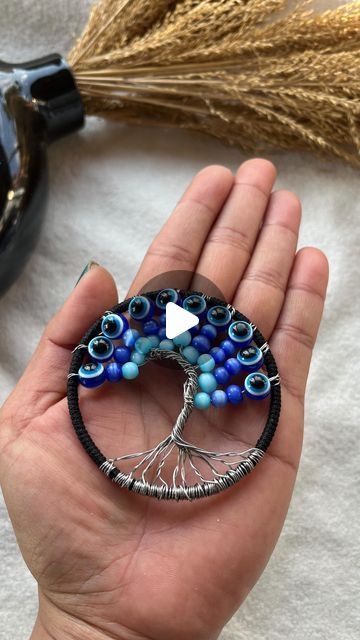 Weaved by Deeksha on Instagram: "Evil Eye Tree of Life Dreamcatcher 🧿  DM for orders 💌  Weaved - Weaving Reality ❣️  #dreamcatcher #dreamcatchers #treeoflife #treeoflifedreamcatcher #handmadedreamcatcher #dreamcatchersale #evileye #evileyedreamcatcher #evileyekeychain #keychaindreamcatcher #dreamcatcherkeychain #carhangingdreamcatcher #minidreamcatcher #dreamcatchertutorial #dreamcatcherdiy #handmadeproducts #handmadegift #smallbusinesssupport #womenbusinessowners #uttarakhandartist #trending" Evil Eye Dreamcatcher, Evil Eye Tree, Tree Of Life Dreamcatcher, Dream Catcher Keychain, Dream Catcher Tutorial, Handmade Dreamcatcher, Dream Catcher Diy, Dreamcatchers, Tree Of Life