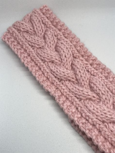 Ravelry: The Jacalyn Braided Headband by Jazzy Steele Knitted Headband Free Pattern, Cable Headband, Cable Knit Headband, Knit Headband Pattern, Knitting Patterns Free Hats, Cable Knitting, Knitted Headband, Knitting Blogs, Headband Pattern