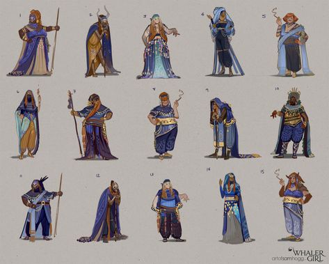 ArtStation - The Oracles of Ravahn, Sam Hogg Oracle Character, Dress Sketches, Character Sheet, A Character, Fantasy Clothing, Character Design Inspiration, Character Concept, Pose Reference, Dungeons And Dragons