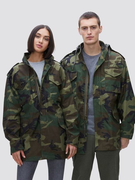 Military Field Jacket, M65 Field Jacket, Army Look, Field Coat, Woodland Camo, Army Fashion, Boy Meets World, Warrior Quotes, Flight Jacket