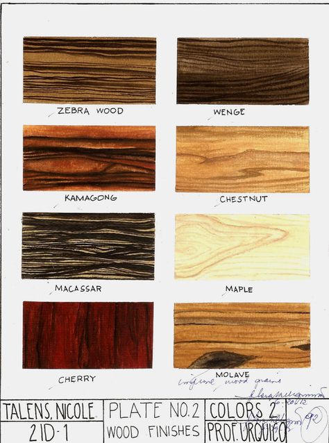 Rendering Materials Texture, Wood Rendering Marker, Wood Texture Sketch, Watercolor Wood Texture, Wood Texture Drawing, Wood Rendering, Rendering Watercolor, Material Sketch, Material Rendering