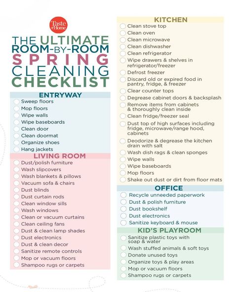 Our complete spring cleaning checklist guides you through a deep-cleaning that will breathe new life into your home after a long winter! 🔗 Click the link in our bio for our printable pdf. ⁠ ⁠ ⁠ #springcleaning #cleaningtips #springcleaningtips #cleaningday #cleaningroutine #cleaningtipsandtricks #tasteofhome Winter Cleaning Checklist, Spring Cleaning Checklist Printable, Winter Cleaning, Clean Stove Top, Microwave Range Hood, Deep Cleaning Checklist, Expired Food, Clean Refrigerator, Clean Fridge