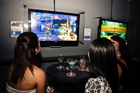 Do you have a favorite gaming lounge or great arcade bar experience to share? I'd love to hear from you. And the next time you pop into a ... Video Game Arcade, Arcade Bar, Gaming Lounge, Game Arcade, Retro Arcade Games, Arcade Game Room, Halcyon Days, Retro Arcade, Fun World