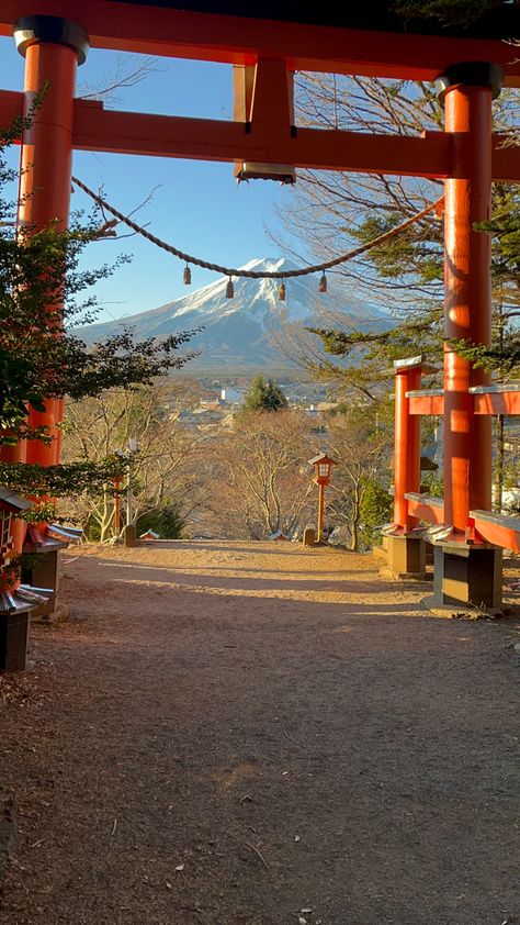 Mount Fuji during sunrise Japan In The Spring, Japan Spring Travel, Fuji Aesthetic, Scenery Spring, Akihabara Japan, Japan Shibuya, Akihabara Tokyo, Tokyo Spring, Tokyo Aesthetic