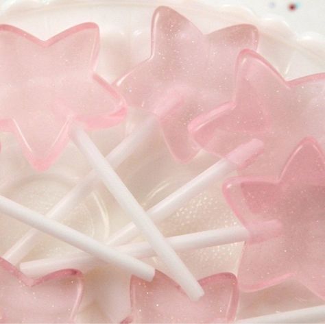 Fairy Magic Wand, Fake Lollipop, Star Lollipops, Kawaii Fairy, Lover Aesthetic, Peach Aesthetic, Pink Tumblr Aesthetic, Star Candy, Candy Jewelry