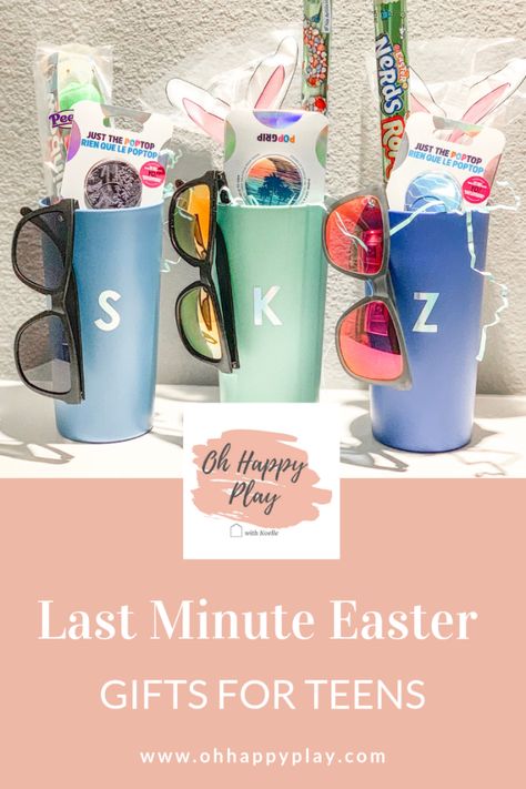 Cheap Easter Gifts, Teenager Easter Basket, Teen Easter Basket, Small Easter Gifts, Easter Gift For Adults, Easter Gift Ideas, Easter Gift Boxes, Easter Gift Bags, Kids Gift Baskets