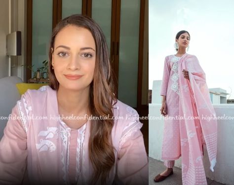 Suits Show, Dia Mirza, Environment Day, World Environment Day, Pink Suit, Jacqueline Fernandez, Guilt Free, Ethnic Wear, Photo Credit