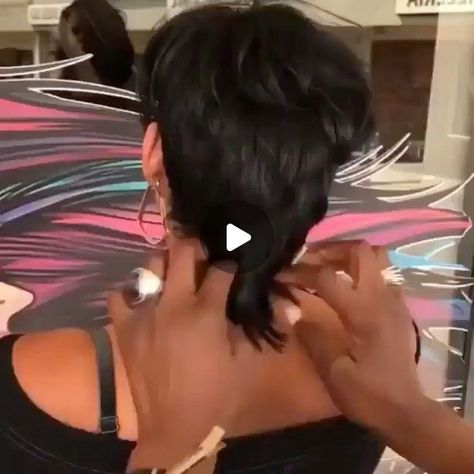 The Cut Life on Instagram: "THE KELLY CUT is a vibe!!   Learn the technique by @najahliketheriversalon named after @kells_sells at our next  CHOP UNIVERSITY course!! ✂️ (swipe)  Join us for a virtual look & learn on Monday, Nov. 23rd, 6PM-8PM EST  LINK IN BIO to register!! (TAG A STYLIST, space is limited) . . #thecutlife #najahliketheriver #najahonhair™️ #thekellycut™️ #shorthair #chopuniversity" Kelly Cut Hairstyle Black Women, Short Hair Mohawk, Kelly Cut, Cut Life, University Courses, Chemical Free, Natural Hair, Short Hair, Link In Bio