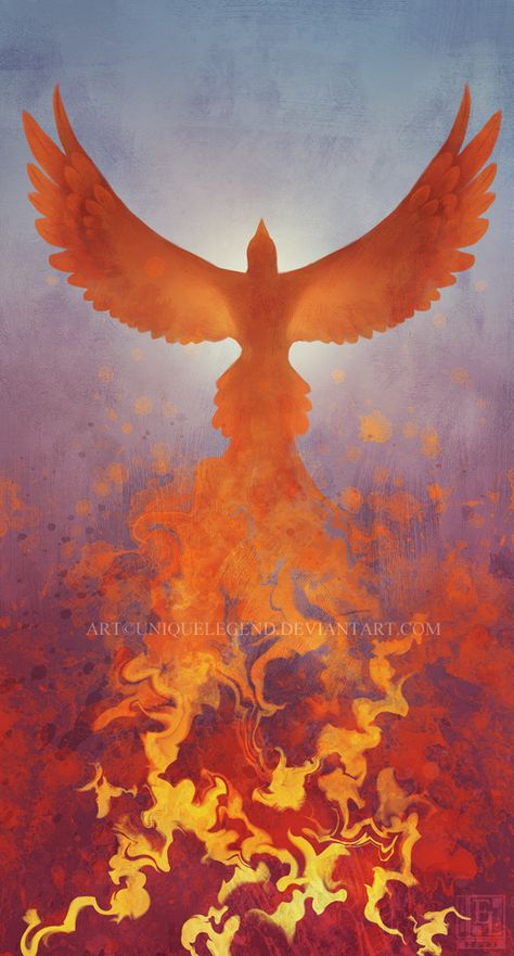 Phoenix Flight by EternaLegend on DeviantArt Phoenix Illustration, Phoenix Rebirth Art, Burning Phoenix Art, Phoenix Rising From Ashes, Water Phoenix Bird, Abstract Phoenix Art, Phoenix Legend, Phoenix Images Firebird, Phoenix Painting