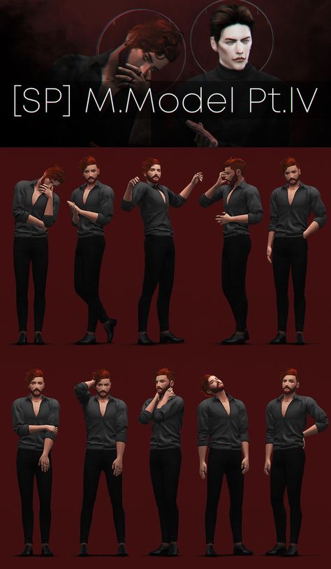 [SP]M.Model Pt.4 | sciophobis on Patreon Sims 4 Male Hat Cc, Sims 4 Male Poses, Sims 4 Selfie Poses, Walking Poses, Group Poses, Male Models Poses, Male Pose Reference, Mens Photoshoot Poses, Sims 4 Gameplay