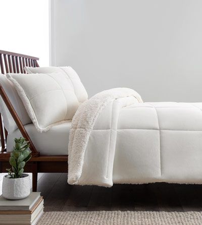 UGG Sustainable Footwear Products | UGG® Official Ugg Comforter, Ugg Bedding, Brian Smith, Plush Comforter, Queen Size Comforter, King Size Comforters, Queen Size Blanket, White Comforter, Bedroom Accent