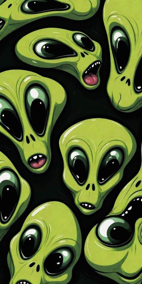 Alien Wallpaper Iphone, Roman Wallpaper Aesthetic, Apple Green Wallpaper, Mouse Pad Ideas, Berserker Tattoo, Posca Pens Art, Iphone Wallpaper Rock, Alien Wallpaper, Wallpaper Rick And Morty