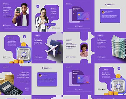 Check out new work on my @Behance profile: "Social Media - Banco Digital" http://be.net/gallery/203561633/Social-Media-Banco-Digital Banking Social Media Design, Branding Social Media Posts, Instagram Post Games, Christmas Social Media Posts, Christmas Creatives, App Ads, Creative Social Media Post, Social Media Art, Media Poster