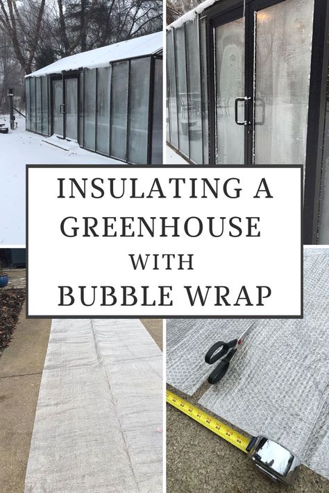 Owning a greenhouse is a lot of work, and it can be very costly, especially when it comes to heating it. This is where insulating a greenhouse with bubble wrap can save you a lot of money, especially over the winter time! Keep reading so I can show you exactly how I insulated mine with bubble wrap. I’ll also share a few considerations to keep in mind to ensure success. Greenhouse Insulation Bubble Wrap, How To Winterize A Greenhouse, Hot House Greenhouse Diy, Heating A Greenhouse Without Electricity, Greenhouse Insulation, Allotment Planning, House Insulation, Farm Greenhouse, Insulating A Shed