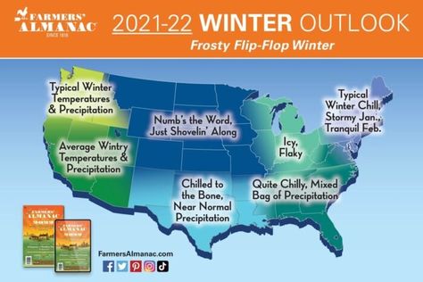 Get Ready To Bundle Up, The Farmers Almanac is Predicting Below Average Temperatures This Winter In Florida Texas Winter, Weather Predictions, Farmers Almanac, Colorado Winter, Old Farmers Almanac, Fall Weather, Weather Forecast, Winter Weather, Winter Colors