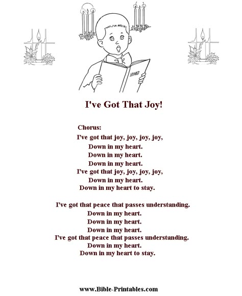 Children's Song Lyrics - I've Got That Joy! Children's Church Songs, Fire Songs, Childrens Bible Songs, Bible Songs For Kids, Sunday School Songs, Preschool Bible Lessons, Hymn Music, Church Songs, Kindergarten Songs