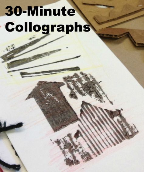 Collograph Printmaking, Printmaking Lessons, Collagraph Printmaking, Collagraphy, Classe D'art, Printmaking Projects, Printmaking Techniques, Printmaking Ideas, Art Printmaking