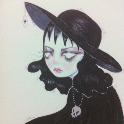 Beetlejuice Illustration, Lydia Deetz, Charm School, Beetlejuice, A Drawing, Pretty Things, Tumblr, Black