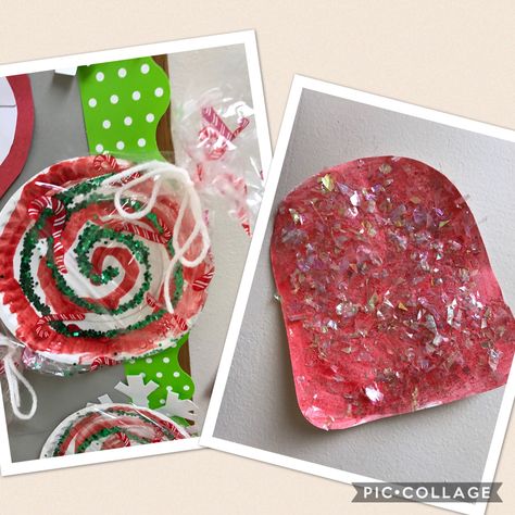 Christmas candy preschool craft.  mint candy, gumdrop Candy Art Preschool, Gumdrop Crafts Preschool, Gum Drop Craft, December Preschool, Gingerbread Activities, Preschool Christmas Activities, Gingerbread Theme, Gum Drop, Preschool Play