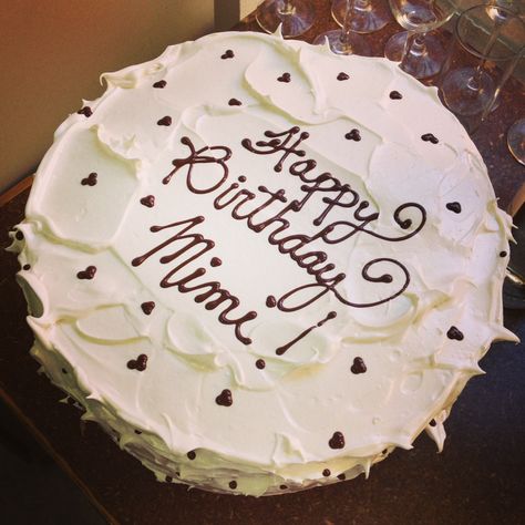 Happy Birthday Mimi Happy Birthday Mimi, Mimi Birthday, Happy 23rd Birthday, Happy Cake, Cake Story, Cake Name, Card Images, Cake Day, 23rd Birthday