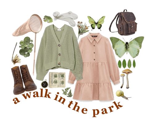 A lovely walk in the park outfit ideas | cottagecore, fairycore, fairycore grunge, outdoors, hike Kawaii Outfits Pastel, Walk In The Park Outfit, Outfit Ideas Cottagecore, Outfit For A Walk, Fairycore Outfit, Cute Kawaii Outfits, Park Outfit, Outfits Pastel, Green Png