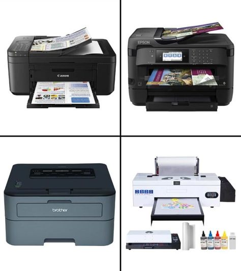 9 Best Printers For Heat Transfer Paper And Buying Guide 2022 Heat Transfer Paper Inkjet Printer, Dtf Transfer Printer, Best Inkjet Printer, Decal Printer, Small Business From Home, Heat Transfer Paper, Card Printer, Heat Press Printing, Best Printers