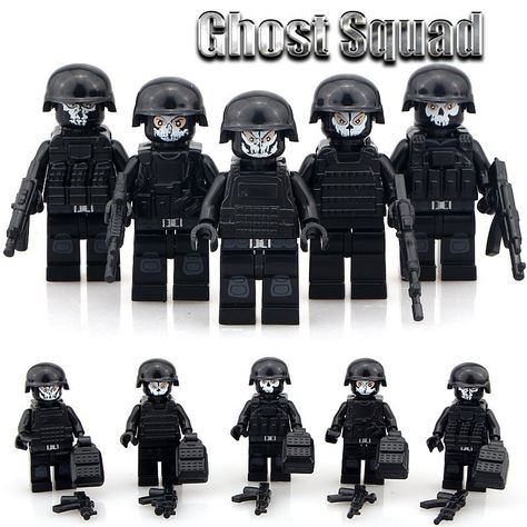 Batman Walking, Ghost Soldier, Lego Swat, Army Building, Ghost Squad, Disney Princess Diy, Ancient Rome Projects, Call Of Duty Ghost, Outdoor Toys For Boys