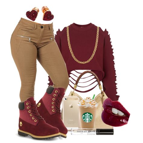 Burgundy Timberlands Outfit Women, Red Timberland Boots Outfit, Timberland Heels Outfit, Burgundy Timberlands, Timberlands Outfit, Timberland Outfits Women, Red Timberland Boots, Red Timberlands, 2017 Outfits