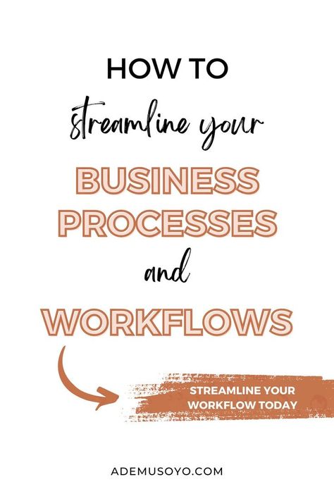 Discover how to streamline your business processes and workflows with our comprehensive guide. Learn the key steps to improving management, automating tasks, and simplifying systems. Start enhancing your business efficiency today! Online Planner Template, Business Planner Ideas, Business Efficiency, Free Business Resources, Productivity At Work, Small Business Management, Email Writing, Business Objectives, Content Marketing Plan