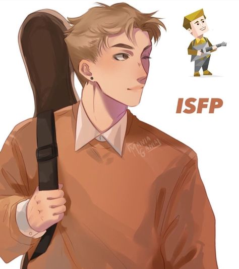 MBTI art - Credit: @maniagania Isfp Male Fanart, Isfp Male, Explorers Mbti, Infp Mbti, Mbti Fanart, Aesthetic Grunge Tumblr, Castle Aesthetic, Mbti Character, 16 Personalities