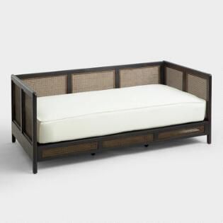 Cane Daybed, Small Kitchen Furniture, Wooden Bedroom Furniture, Rattan Daybed, Rattan Cane, House Beds, George Nelson, Furniture Warehouse, Modern Bedroom Design