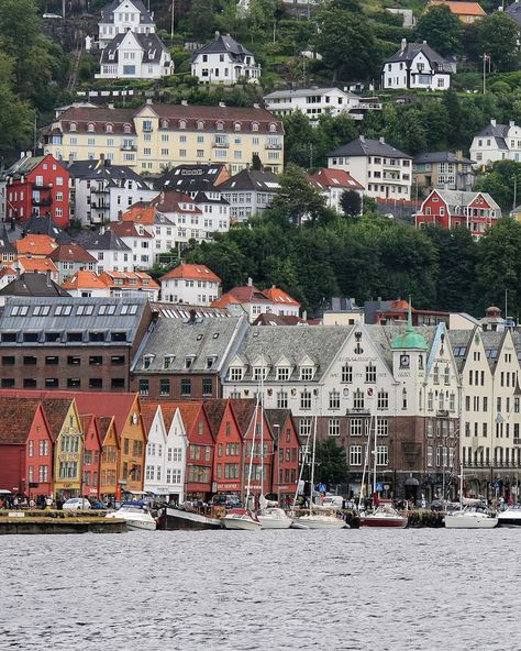 Ranganadham A V on Instagram: “Bryggen is a historic harbour district in Bergen, one of North Europe’s oldest port cities on the west coast of Norway which was…” Norwegian Houses, Norwegian House, North Europe, Old Port, West Coast, Norway, House Styles, Travel, On Instagram