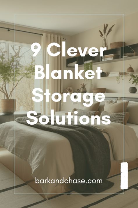 Wondering how to store blankets without a closet? Check out these 9 clever blanket storage ideas that transform your space! Perfect for small homes or apartments, these creative solutions help keep your cozy throw pillows and blankets organized, stylish, and easily accessible. From decorative baskets to innovative furniture, discover how to maximize your space while still keeping your blankets close at hand. Say goodbye to clutter and hello to a perfectly organized living area with these easy and fun storage hacks! Throw Blanket Holder Ideas, Storing Throw Pillows, How To Organize Bedding, Creative Blanket Storage Ideas, How To Organize Blankets, Rug Storage Ideas, Blanket Organization In Closet, Blanket Holder On Wall, How To Fold Blankets For Display