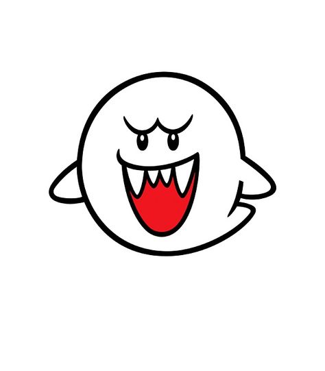 Boo Nintendo, Boo Ghost Mario, Mario Boo, Mario Pfp, Boo Mario, Boo Ghost, Character Portraits, Super Mario, Nintendo