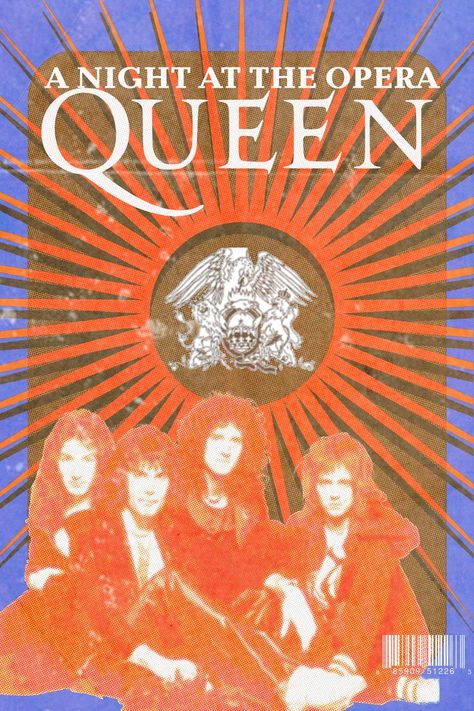 Queen Album Covers, Queen Albums, Night At The Opera, Queen Drawing, Baba Jaga, Retro Band, Queens Wallpaper, Queen Poster, A Night At The Opera