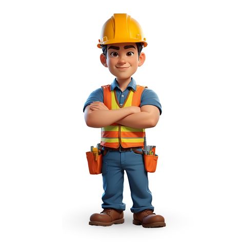 Construction Worker Character Design, Worker Character Design, Islamic Surah, Engineer Cartoon, Babby Shower, Digital Advertising Design, Band Tattoo Designs, Whatsapp Wallpaper Cute, Pop Art Women