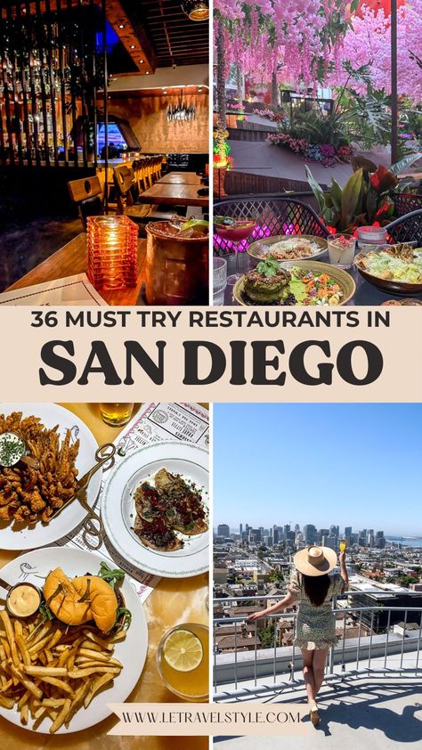 San Diego Food Restaurants, San Diego Staycation, Pacific Beach San Diego Restaurants, San Diego Food Bucket Lists, Gaslamp San Diego Restaurants, San Diego Restaurants Top 10, Where To Eat In San Diego, San Diego Dinner Restaurants, Places To Eat San Diego