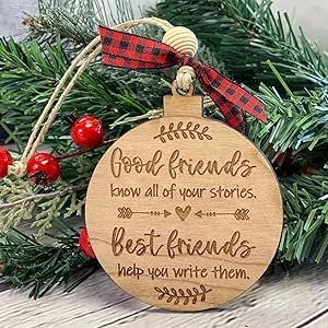 Best Friend Ornament Diy Ideas, Bestie Friends, Friends Female, Friendship Ornaments, Ornaments For Christmas Tree, Gifts For Best Friend, Ornaments For Christmas, Friend Ornament, Friends Christmas