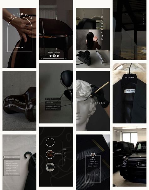 Find the best-selling dark Instagram post templates on Etsy to create unique and eye-catching posts for your #Black_Aesthetic_Brands #Dark_Branding_Inspiration #Luxury_Brand_Instagram_Feed #Luxury_Instagram_Feed Dark Branding Inspiration, Luxury Brand Instagram Feed, Instagram Slide Post, Luxury Instagram Feed, Luxury Instagram Story, Dark Instagram Feed, Product Instagram Post, Dark Branding, Sleek Branding