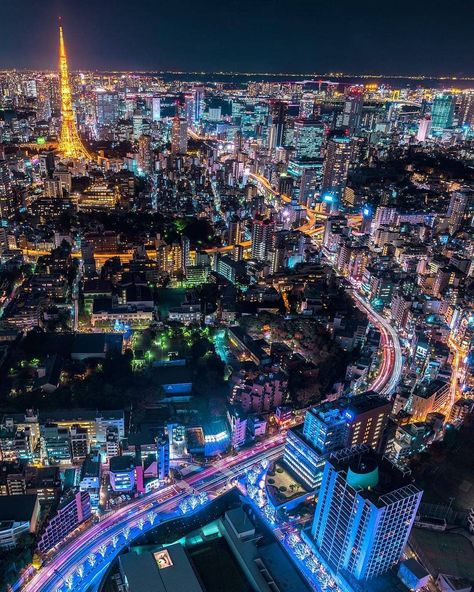 Visit Japan AU & NZ on Instagram: “Some of the best views over Tokyo can be found in Roppongi, located in the Minato Ward. 😍 TOP TIP: Head to Roppongi Hills hotel and their…” Roppongi Hills, Fatal Attraction, Roppongi, Nice Place, I Want To Travel, Visit Japan, Travel Inspo, Nice View, Night Time