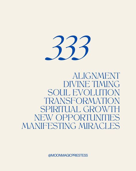 Comment ✨🦋✨333✨🦋✨ to affirm! Angel number 333 signifies divine guidance, encouragement, and support from the universe or higher powers, often indicating alignment with one’s life purpose, spiritual awakening, and the presence of benevolent energies guiding one’s path. Your energy is protected. Your spirit is guided. Your soul is illuminated. Your aura is gorgeous. You hold the power to create the life you desire, priestess. 🤍 @moonmagicpriestess #moonmagicpriestess #333 #angelnumbers... Higher Power Aesthetic, Spiritual Energy Aesthetic, 333 Biblical Meaning, Signs Of The Universe, Libra Collage, Purpose Aesthetic, 333 Angel Number Meaning, 333 Aesthetic, 333 Angel Numbers