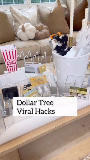 1.5M views · 168K reactions | The movie night hack is my fav 🍿🤍 🤍🤍🤍 #dollartree #dollartreeDIY #dollartreefinds #dollartreehacks #momlife #organizedhome #cleaninghacks #cleantok Video Description: a list of dollar tree cleaning and organizing hacks for the home; home organization; cleaning hack; tips. | Micah Enriquez | .clouds · autumn sun Pool Noodle Candles, Viral Hacks, Candle Hack, Dollar Tree Storage, Dollar Tree Diy Organization, Dollar Tree Organization, Dollar Store Diy Organization, Dollar Tree Hacks, Dollar Store Diy Projects