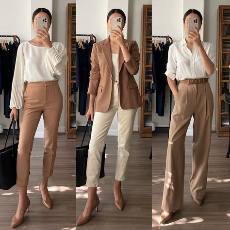 lifewithjazz on LTK Conference Outfit, Meeting Outfit, Look Office, Casual Outfits For Work, Business Outfits Women, Corporate Outfits, Business Casual Outfits For Work, Work Fits, Smart Casual Outfit