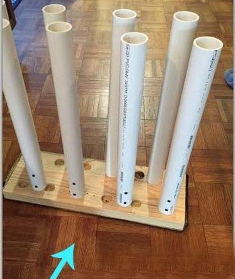 What Do You Do With Leftover PVC Pipes? Try These 27 Clever Uses | Hometalk Boot Storage Diy, Pvc Pipe Crafts, Pvc Pipe Projects, Boot Storage, Pvc Projects, Pvc Pipes, Pvc Pipe, Handmade Home Decor, Diy Storage